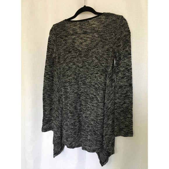 Mason Mackenzie Sweater Black White White Knit Top Size Medium SW1 - Picture 3 of 7